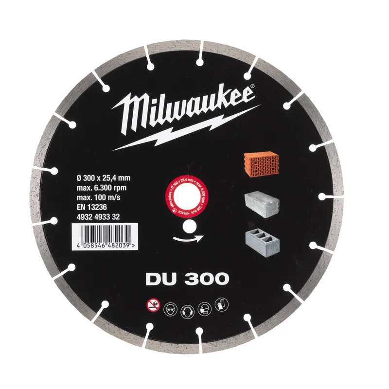 DU 300 x 25,4 x 2,3 mm Diamantschijf - 4932493332 de Milwaukee – image du produit