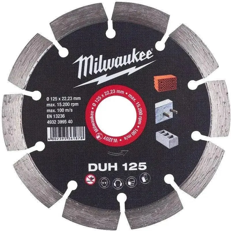 DUH 125 x 22,23 x 2,3 mm Diamantschijf - 4932399540 by Milwaukee – product image