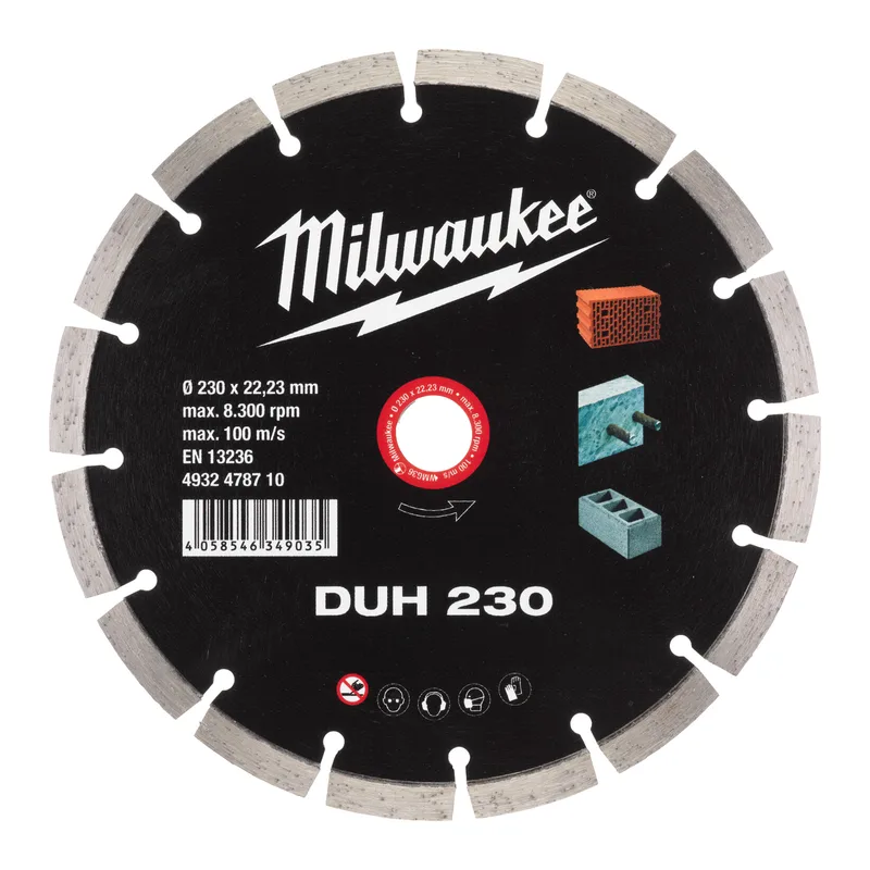 DUH 230 x 22,23 x 2,6 mm Diamantschijf - CIS Professional - 4932478710 von Milwaukee – Produktbild