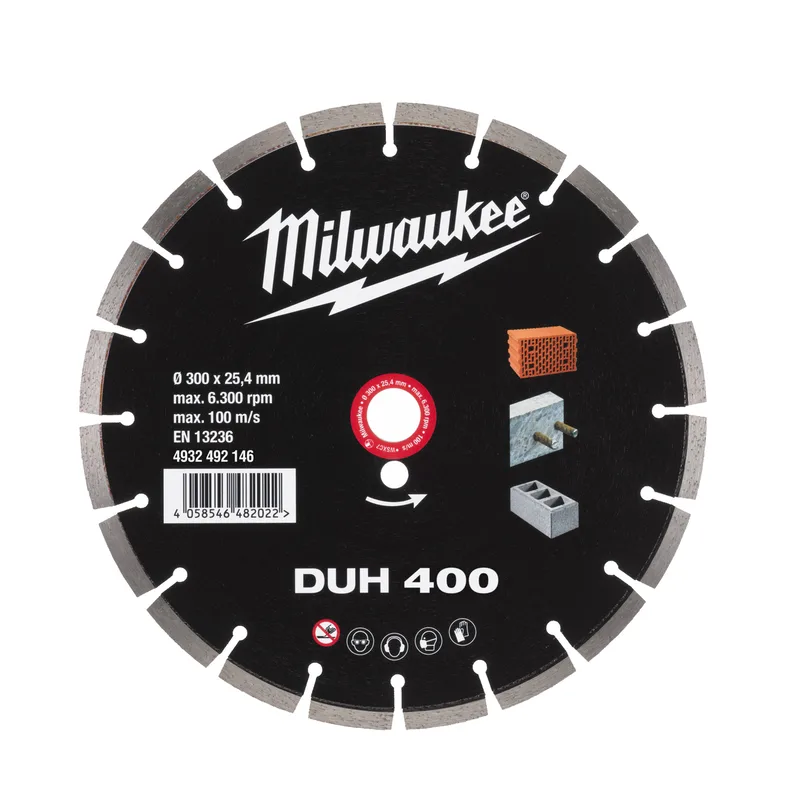 DUH 400 x 25,4 x 3,2 mm Diamantschijf - 4932492146 de Milwaukee – image du produit