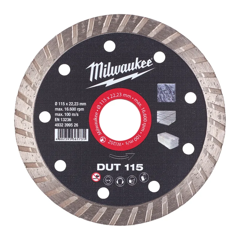 DUT 115 x 22,23 x 2,2 mm Diamantschijf - 4932399526 by Milwaukee – product image