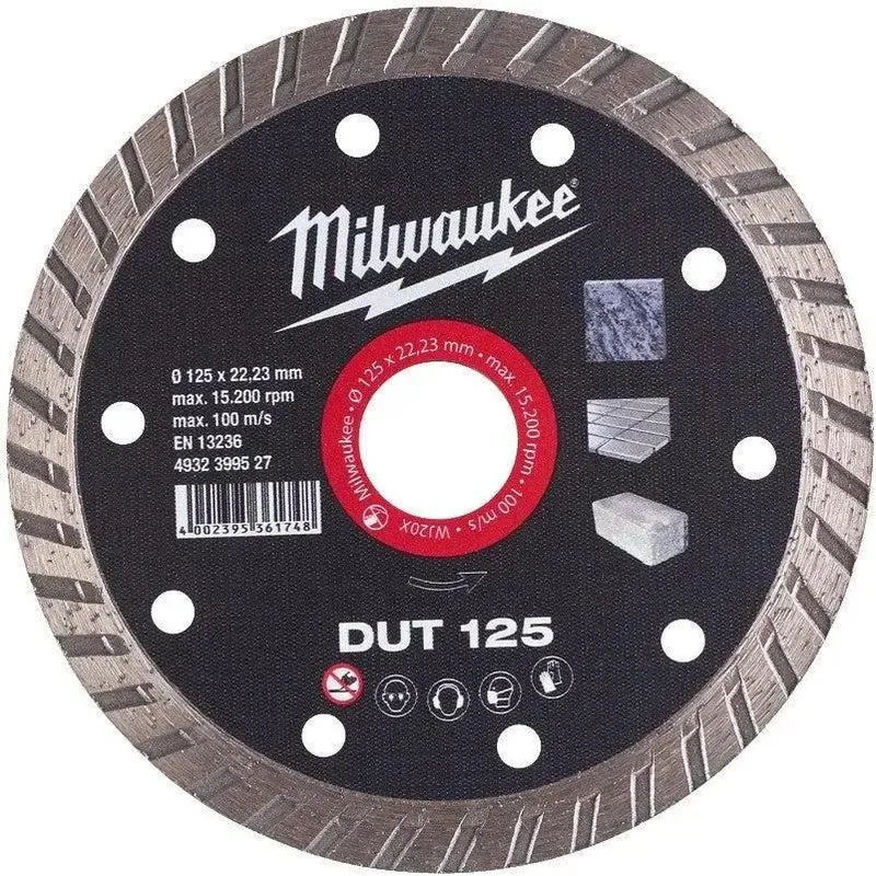 DUT 125 x 22,23 x 2,3 mm Diamantschijf - 4932399527 von Milwaukee – Produktbild
