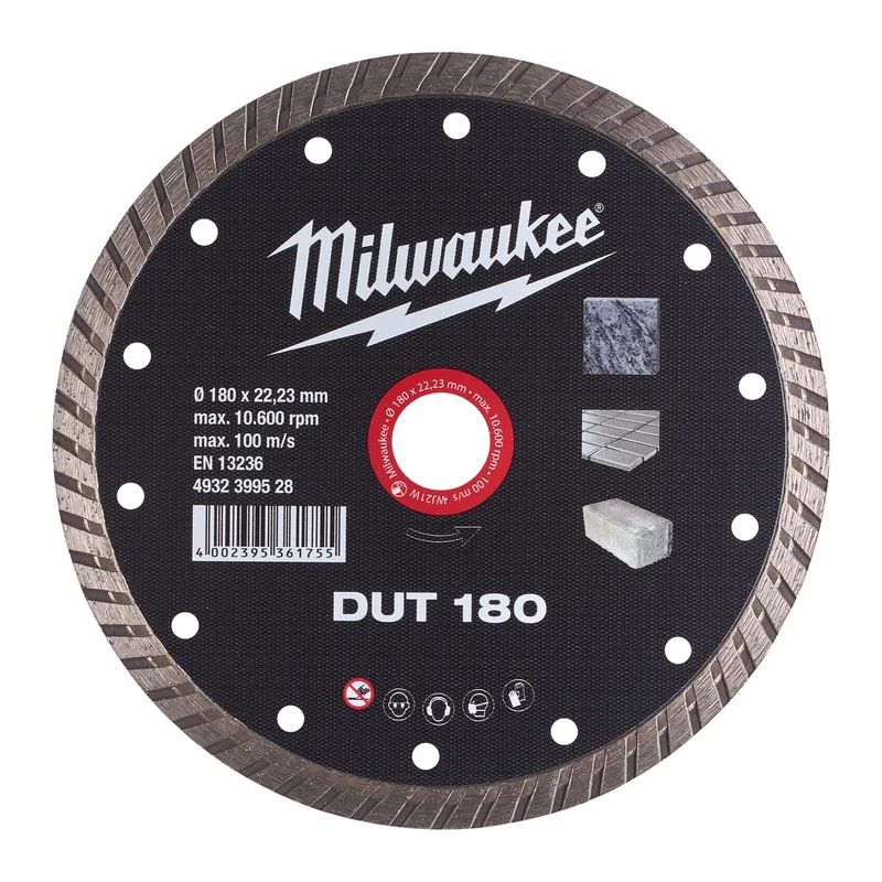 DUT 180 x 22,23 x 2,4 mm Diamantschijf - 4932399528 by Milwaukee – product image