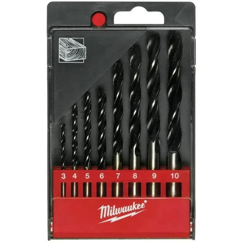 Houtboren / DIN 7487 E / Sets BP Set - (8 stuks) - 4932352466 by Milwaukee – product image