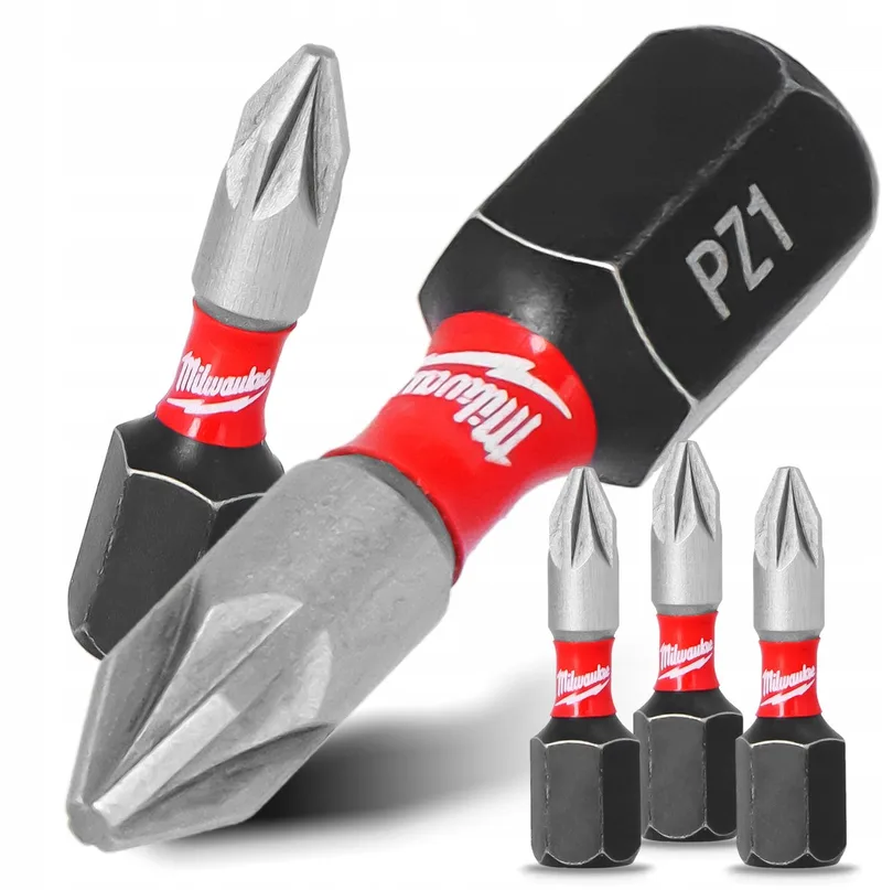 Impact Bit PZ1 25mm Magnetisch 3 Stuks by Milwaukee – product image