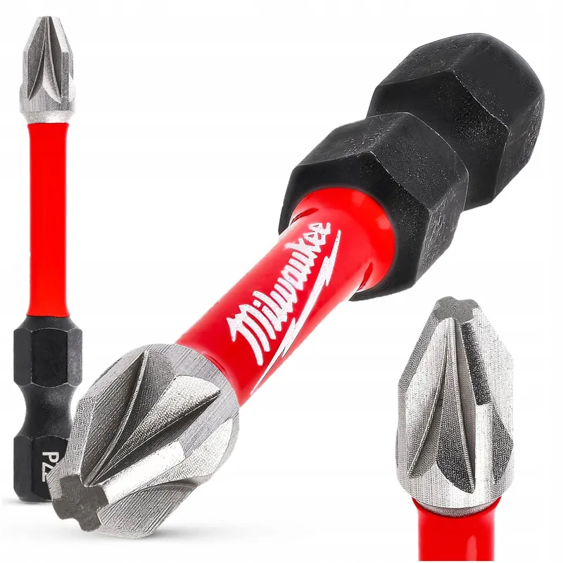 Impact Bit PZ2 50mm 1/4" Hex Magnetisch by Milwaukee – product image