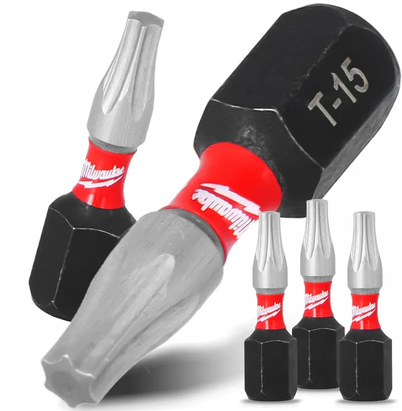 Impact Bit TX15 25mm Magnetisch - 3 Stuks de Milwaukee – image du produit