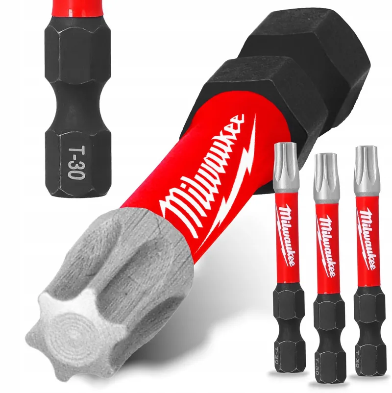 Impact Bit TX30 50mm Magnetisch 3 Stuks van Milwaukee – productafbeelding