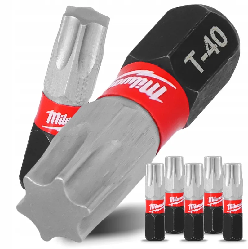 Impact Bit TX40 25mm Magnetisch 5 Stuks by Milwaukee – product image