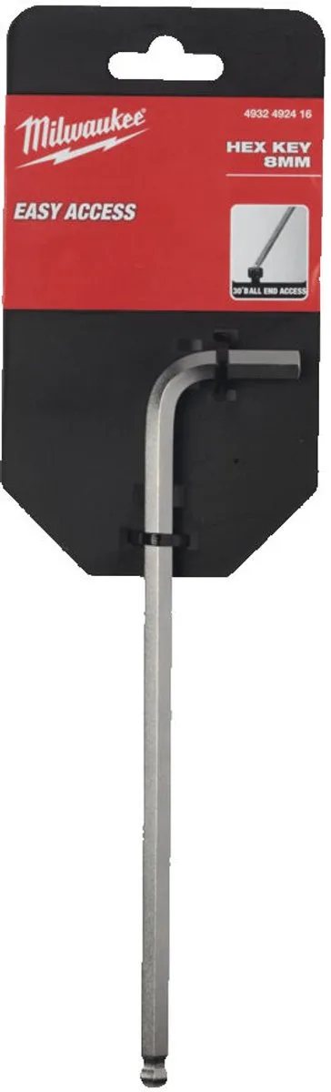 Inbussleutel Lang HEX 8x205mm de Milwaukee – image du produit