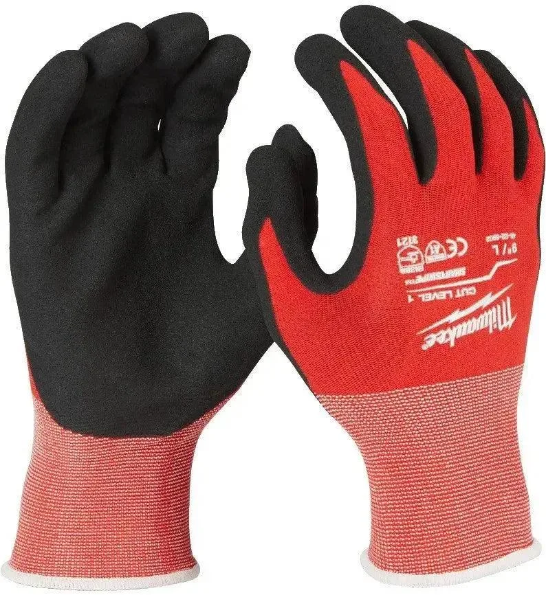 L / 9 Snijklasse 1gedimde handschoenen. Cut Niveau 1 Gloves - 1pc - 4932471417 van Milwaukee – productafbeelding