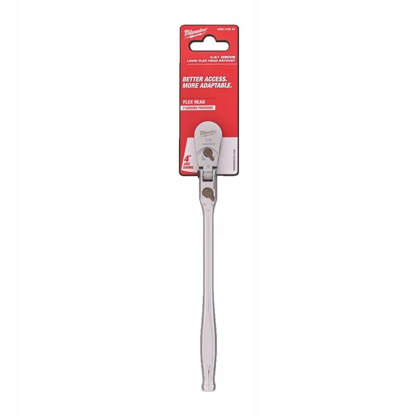 lange ratel 1/4" met verstelbare kop - 4932479649 by Milwaukee – product image