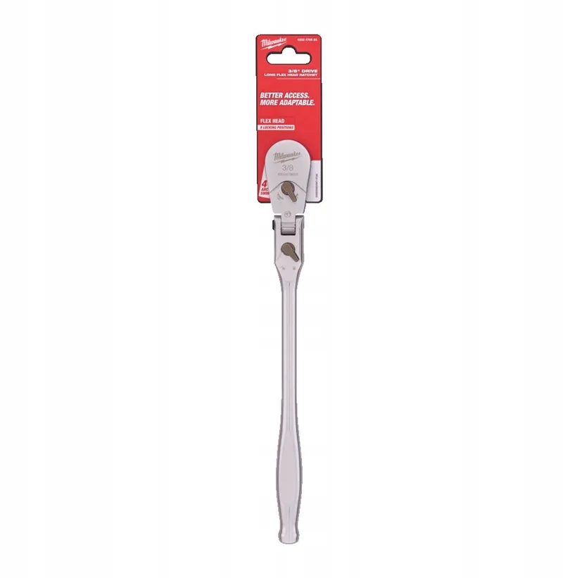 Lange Ratel 3/8" met Verstelbare Kop - 90 Tanden by Milwaukee – product image
