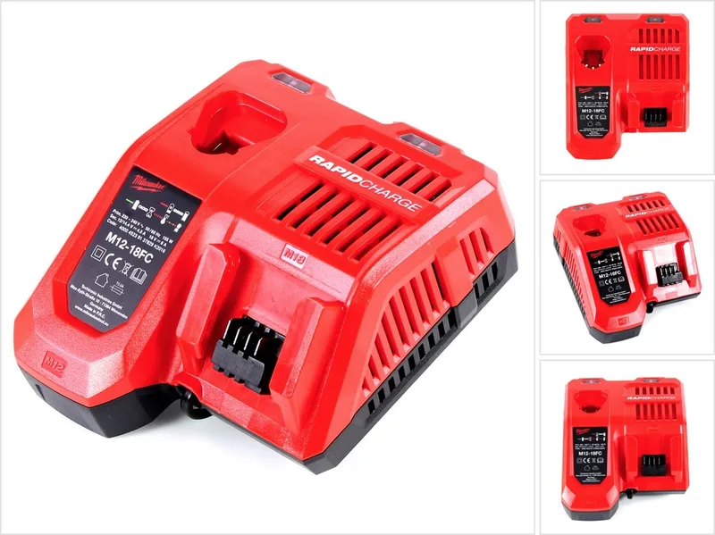 M12-18 FC Universele Snellader 12V, 14.4V & 18V - 4932451079 de Milwaukee – image du produit