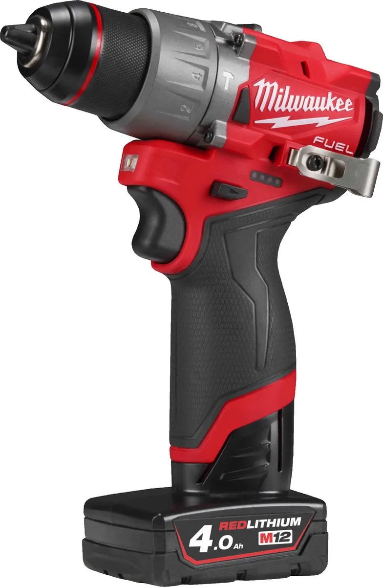 M12 FUEL™ FPD2-402X Compacte Accu Klop-/Schroefboormachine 12V 4.0Ah in HD-Box - 4933479869 de Milwaukee – image du produit