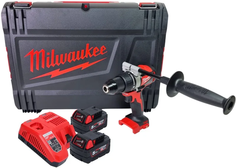 M18 BLDD2-502X Accu Schroefboormachine 18V 5.0Ah in HD-Box - 4933464515 von Milwaukee – Produktbild