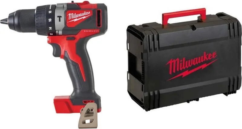 M18 BLPD2-0X 18V Li-Ion accu Klopboor-/schroefmachine body in HD box - Koolborstelloos - 82Nm de Milwaukee – image du produit