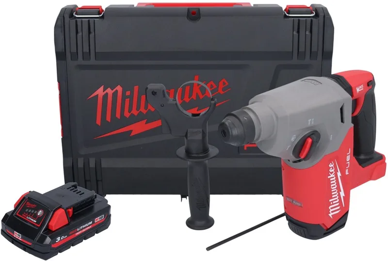 M18 FH-0 accuklopboormachine 18 V 2,5 J SDS plus Brushless ( 4933478499 ) Solo - zonder accu, zonder oplader van Milwaukee – productafbeelding