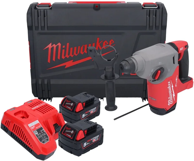 M18 FH-0 accuklopboormachine 18 V 2,5 J SDS plus Brushless ( 4933478499 ) Solo - zonder accu, zonder oplader fra Milwaukee – produktbillede