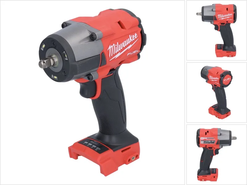 M18 FMTIW2F38-0 Accu-slagmoersleutel 18 V 745 Nm 3/8" Brushless Solo - zonder accu, zonder oplader fra Milwaukee – produktbillede