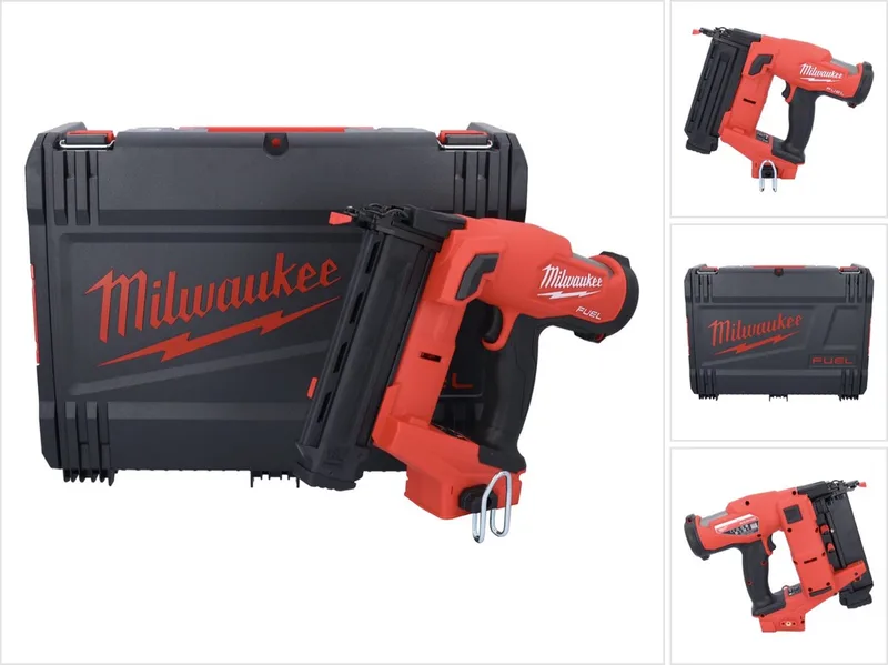 M18 FN18GS-0X 18V Li-Ion accu brad tacker body in HD-box von Milwaukee – Produktbild