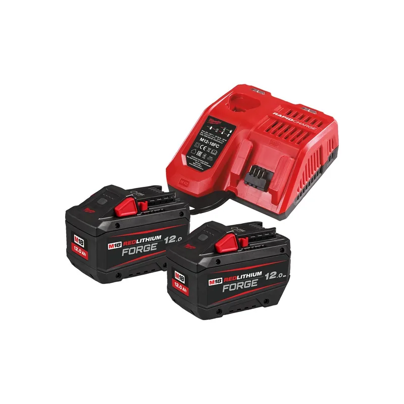 M18 FORGENRG-122 Accu starterset 18V FORGE™ 2x 12.0Ah - 4933498610 von Milwaukee – Produktbild