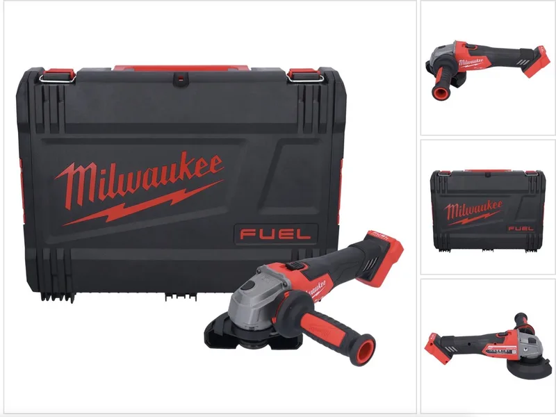 M18 FSAG115X-0X accu-haakse slijper 18 V 115 mm borstelloos + HD-box - zonder accu, zonder oplader de Milwaukee – image du produit
