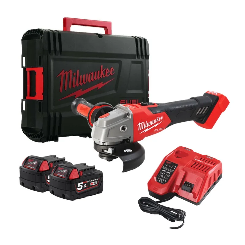 M18 FSAG125XB-502X Accu Haakse slijper 125mm 18V 5.0Ah - 4933478430 von Milwaukee – Produktbild