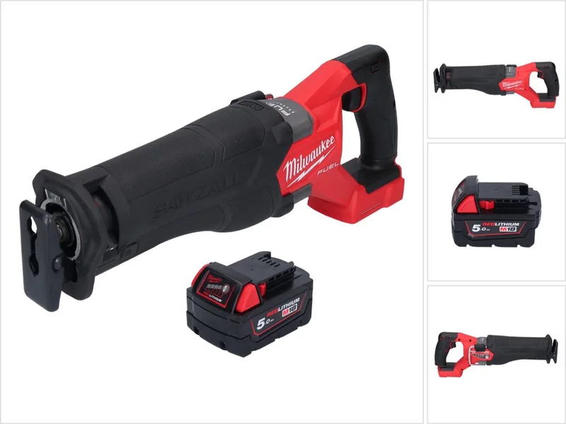 M18 FSZ-501 accu reciprozaag 18 V borstelloos + 1x accu 5.0 Ah - zonder lader von Milwaukee – Produktbild