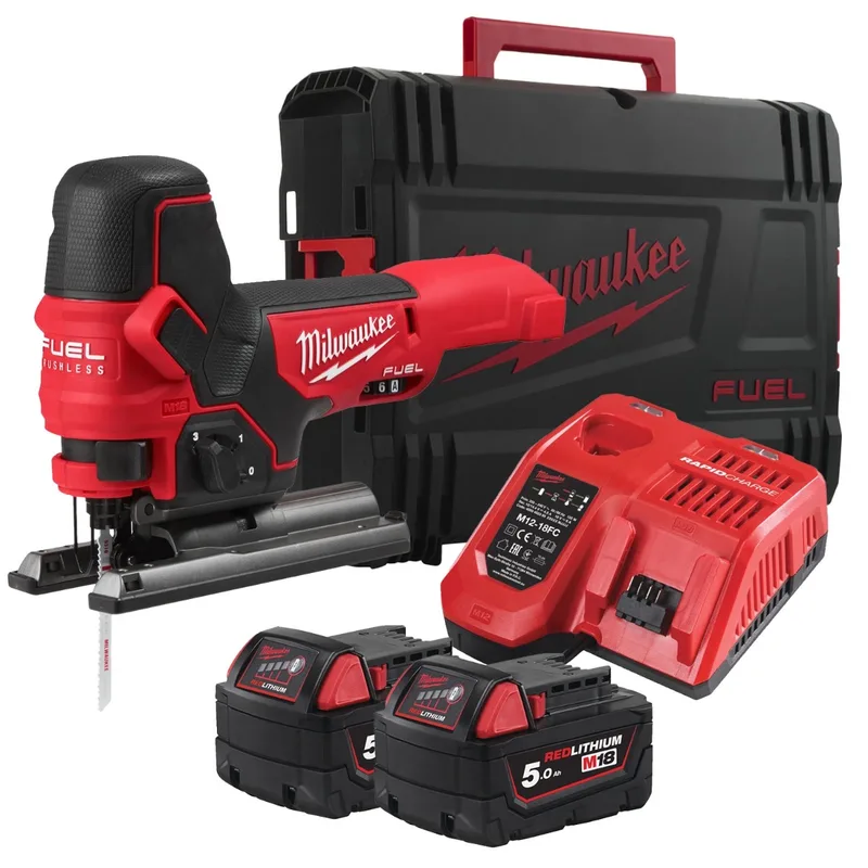 M18 FUEL™ FBJS-502X Accu decoupeerzaag 18V 5.0Ah in HD-Box - 4933500556 de Milwaukee – image du produit