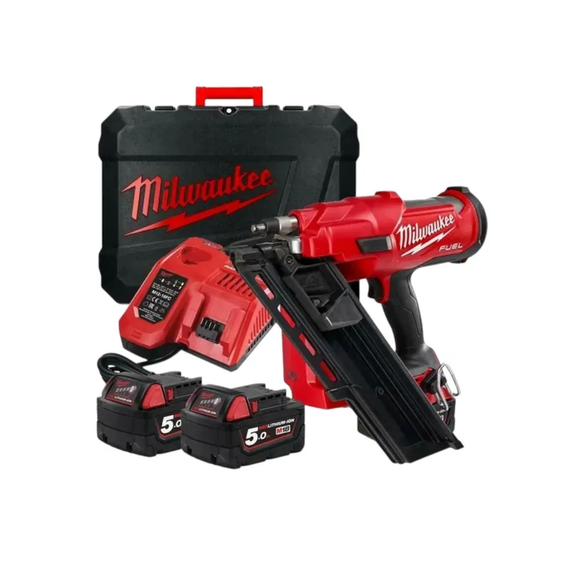 M18 FUEL™ FFNS-502C Accu Constructie Tacker enkelschot 18V 5.0Ah in koffer - 4933478302 van Milwaukee – productafbeelding