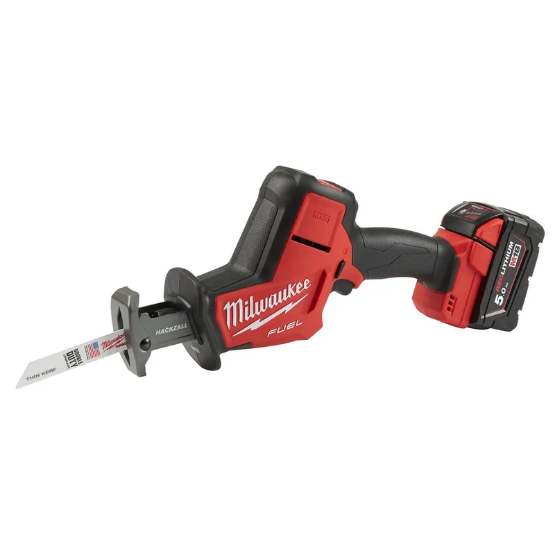 M18 FUEL™ FHZ-502X Accu reciprozaag HACKZALL™ 18V 5.0 Ah in HD-Box - 4933500562 de Milwaukee – image du produit