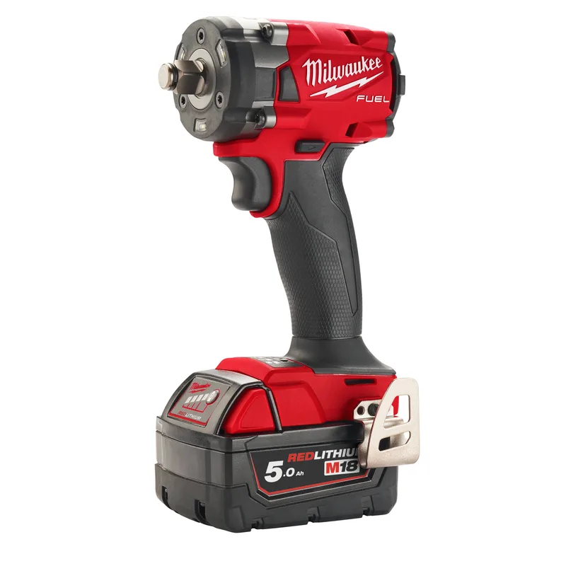M18 FUEL™ FIW2F12-502X Compacte accu slagmoersleutel 339Nm 1/2" frictiering 18V 5.0Ah in HD-Box - 4933478444 fra Milwaukee – produktbillede