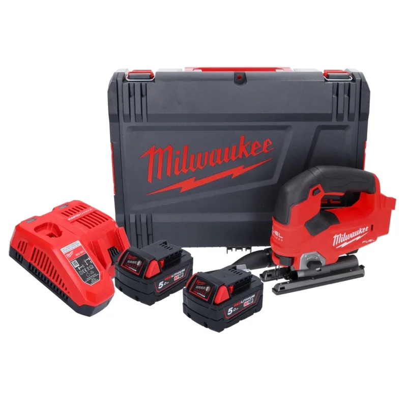 M18 FUEL™ FJS-502X Accu Decoupeerzaag 25mm 18V 5.0Ah in HD-Box - 4933464727 fra Milwaukee – produktbillede