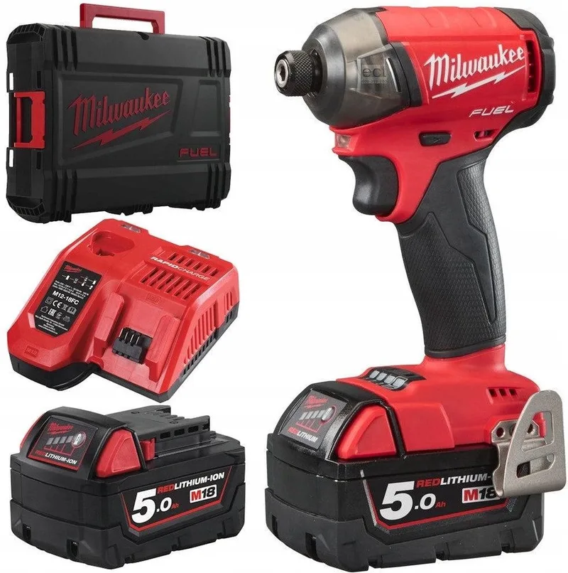 M18 FUEL™ FQID-502X Accu Hydraulische Slagschroevendraaier 50Nm SURGE™ 18V 5.0Ah in HD-Box - 4933451790 de Milwaukee – image du produit