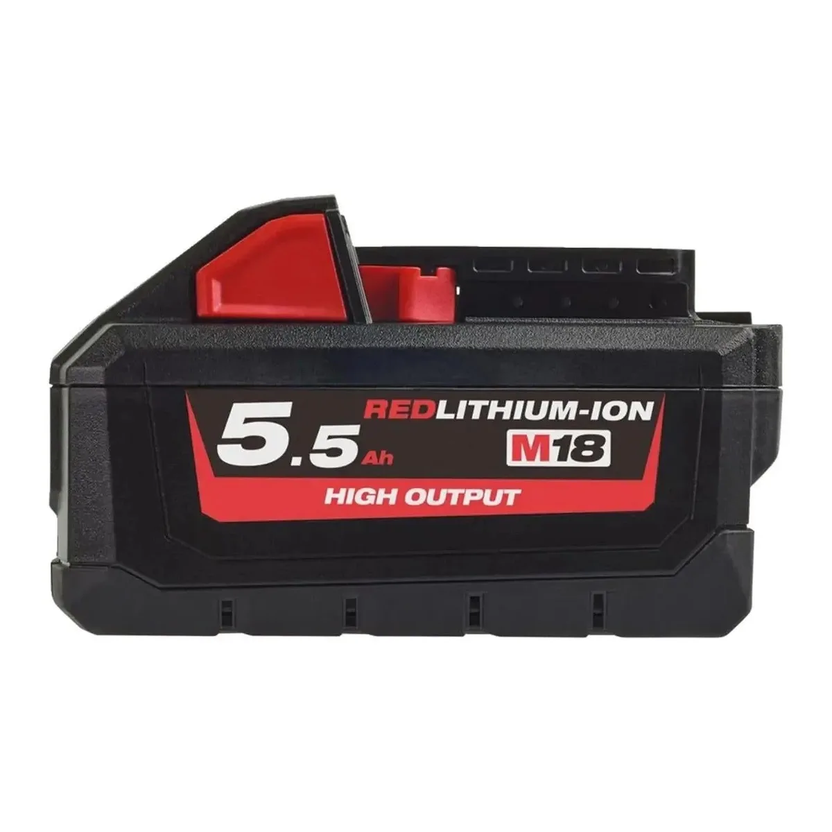 M18 HB5.5 Accu 18V 5.5Ah Li-Ion M18™ High Output™ - 4932464712 van Milwaukee – productafbeelding