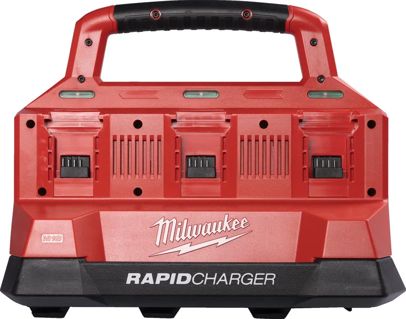 M18 PC6 PACKOUT™ Dual-Bay Snellader 18V - 4932480162 van Milwaukee – productafbeelding