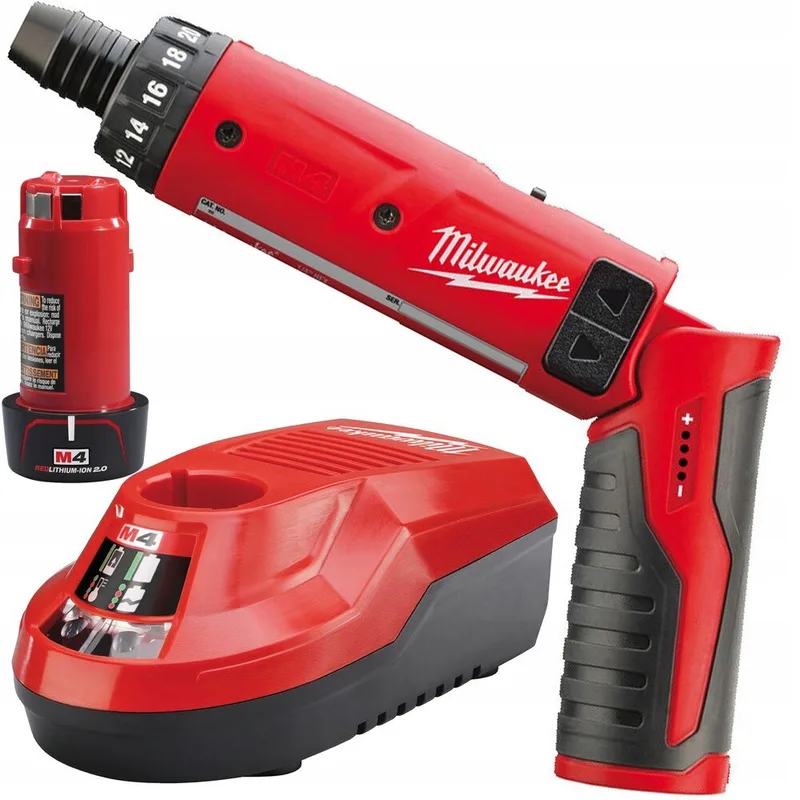 M4 D-202B Compacte Accu Schroevendraaier 4V 2.0Ah Li-Ion - 4933440475 de Milwaukee – image du produit