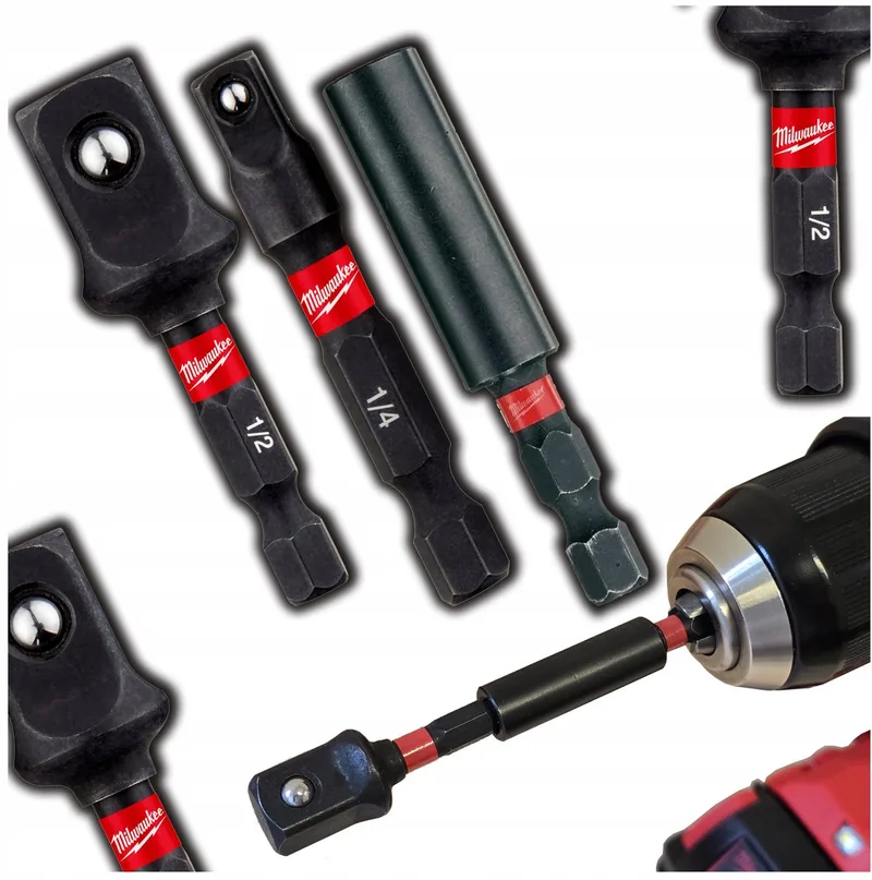Magnetische Bit houder & Adapters voor Slagschroevendraaiers von Milwaukee – Produktbild