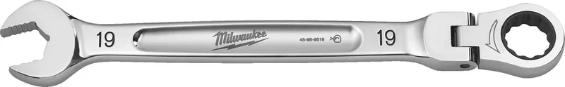 MAX BITE™ Flex Ringsteeksleutel met ratel 19mm - 4932480192 van Milwaukee – productafbeelding
