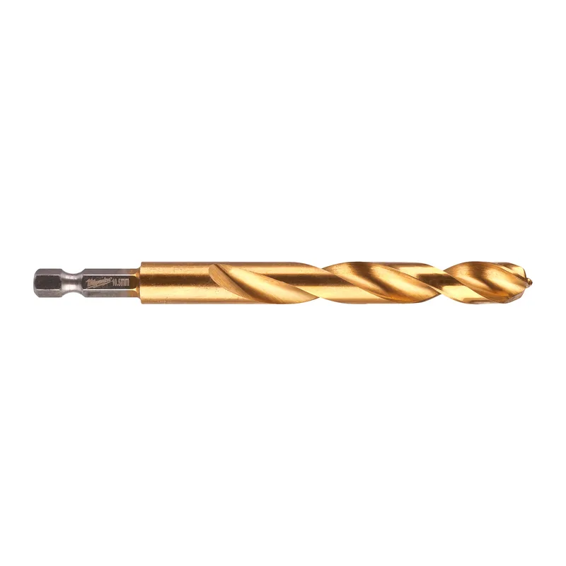 Metaalboor HSS-G Ti. SHOCKWAVE RED HEX 10,5 mm - 48894724 by Milwaukee – product image