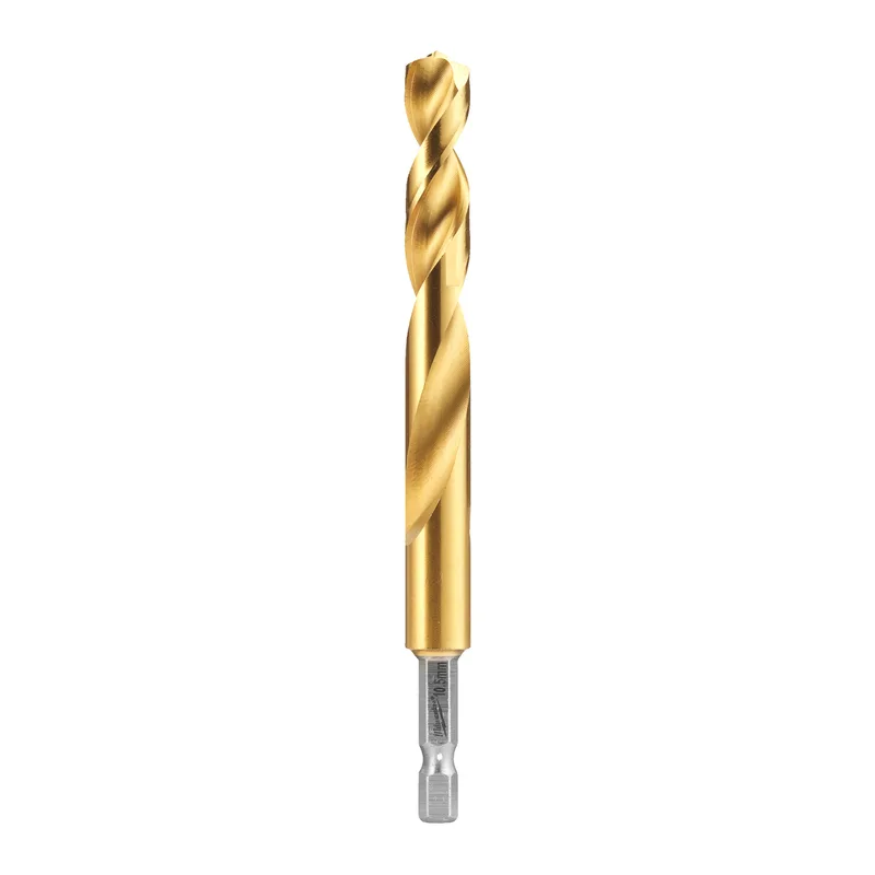 Metaalboor HSS-G Ti. SHOCKWAVE RED HEX 10,5 mm (5 stuks) - 4932500414 by Milwaukee – product image