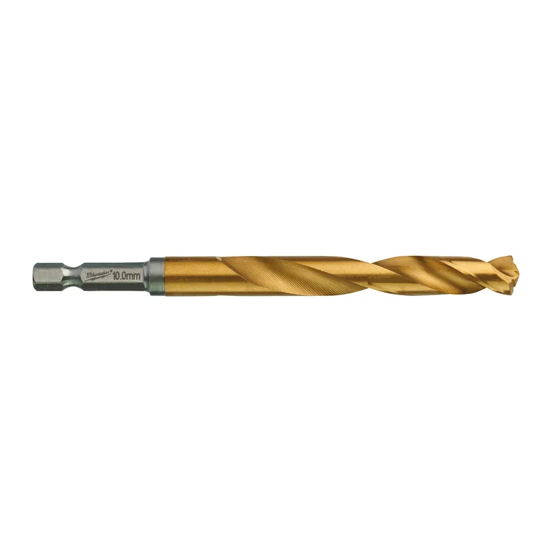 Metaalboor HSS-G Ti. SHOCKWAVE RED HEX 10 mm (5 stuks) - 4932478184 de Milwaukee – image du produit