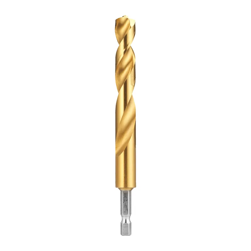 Metaalboor HSS-G Ti. SHOCKWAVE RED HEX 12 mm (5 stuks) - 4932500417 von Milwaukee – Produktbild