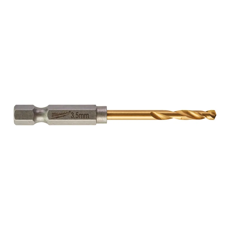 Metaalboor HSS-G Ti. SHOCKWAVE RED HEX 3,5 mm (10 stuks) - 4932478177 von Milwaukee – Produktbild