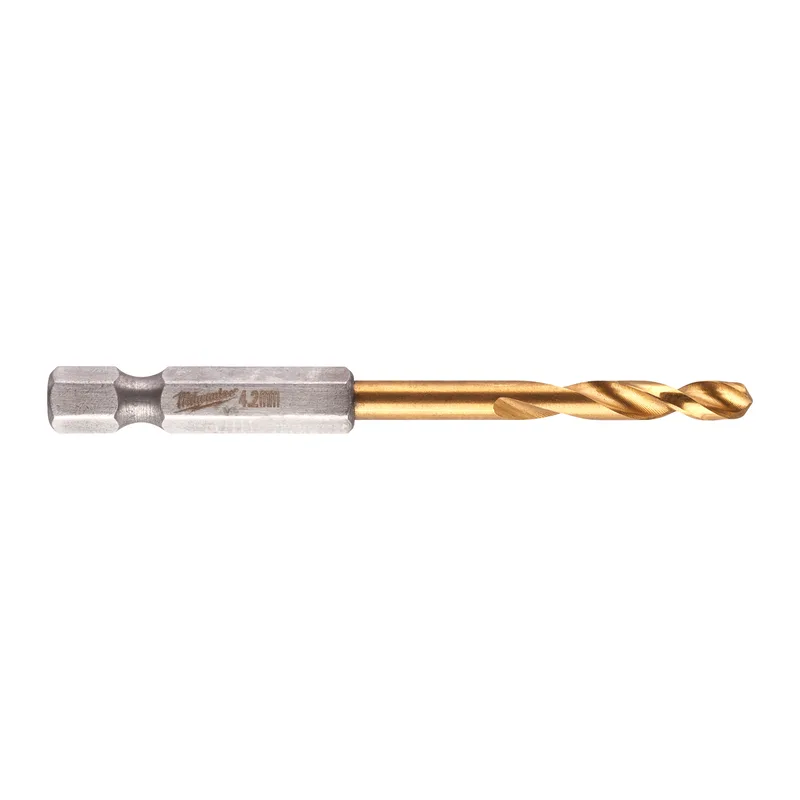 Metaalboor HSS-G Ti. SHOCKWAVE RED HEX 4,2 mm - 48894709 de Milwaukee – image du produit
