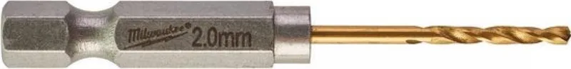 Metaalboor Shockwave HSS-G Tin Red Hex Shockwave HSS-G TiN Red Hex 2 mm - 2 stuks - 48894703 von Milwaukee – Produktbild