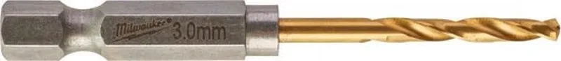 Metaalboor Shockwave HSS-G Tin Red Hex Shockwave HSS-G TiN Red Hex 3 mm - 2 stuks - 48894763 de Milwaukee – image du produit