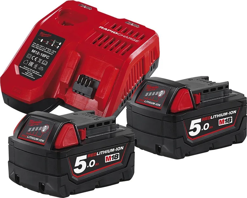 MILW accupack el gereedschap, 315x85x210mm, nom. 18V, capaciteit 5Ah van Milwaukee – productafbeelding 1 van 3