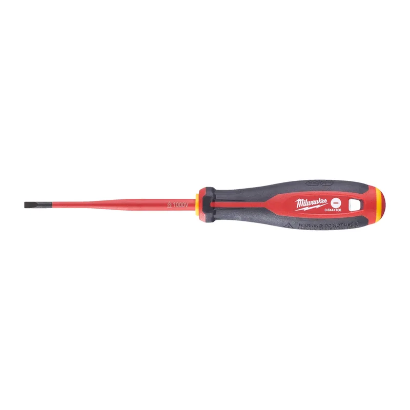 Milwaukee 0,8x4x100 Tri-Lobe VDE Schroevendraaier, SL - 4932478715 von Milwaukee – Produktbild